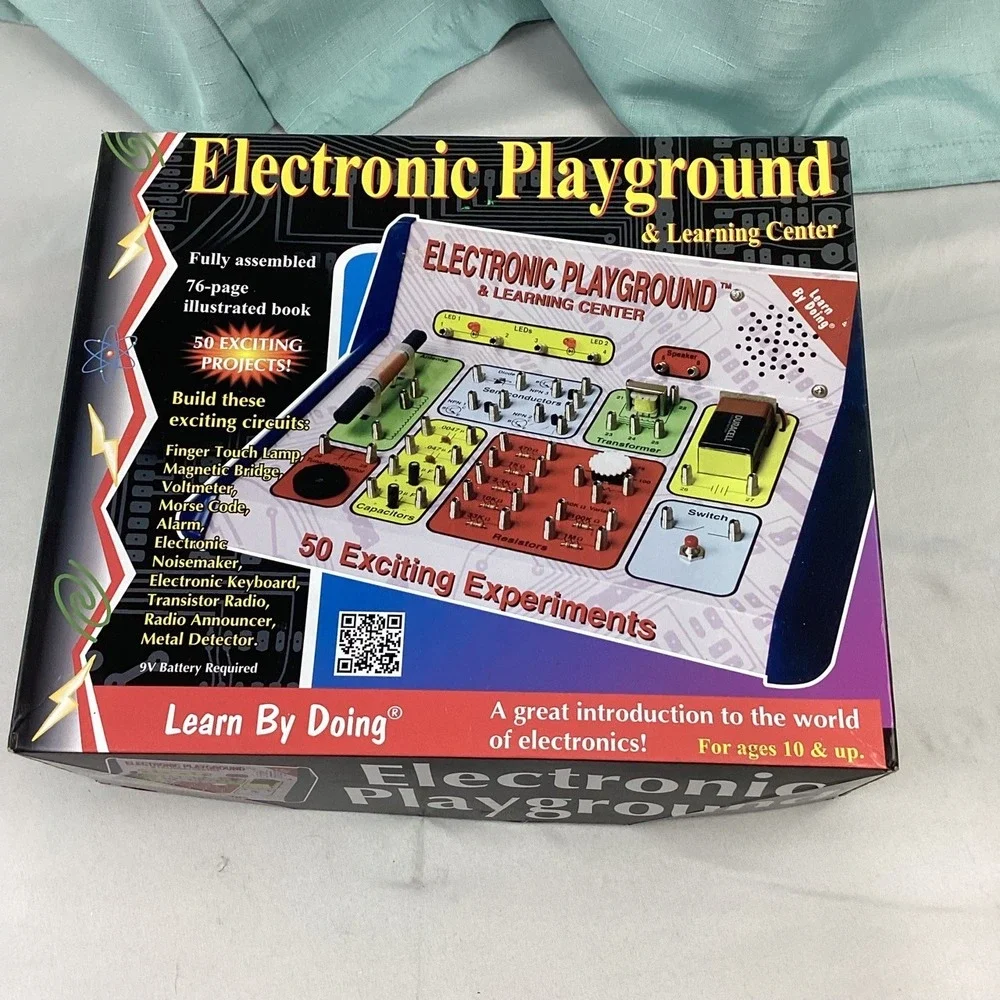 Elenco Electronic Playground Learning Center 50 Experiments Model EP-50 STEM Kit